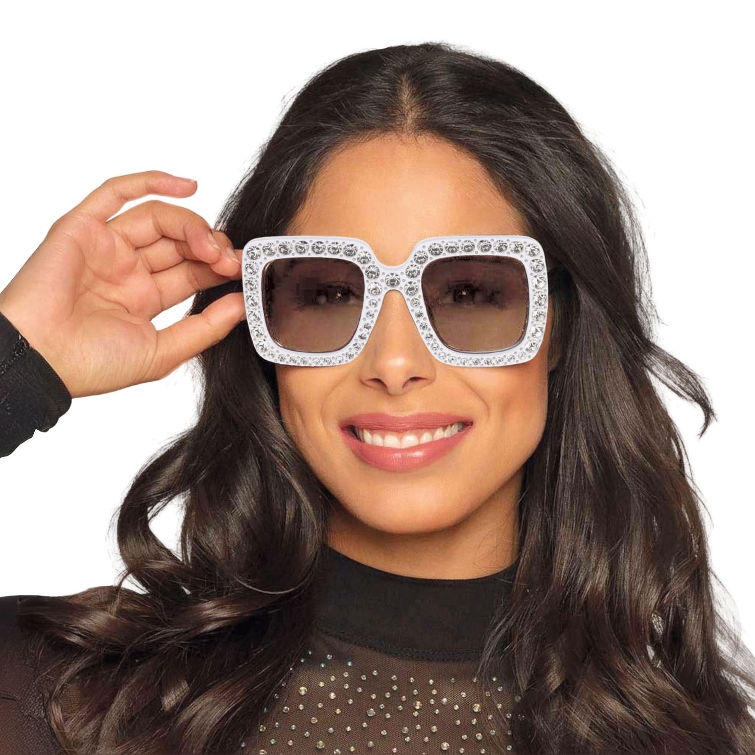 Partybril Elton, Kleur: Wit