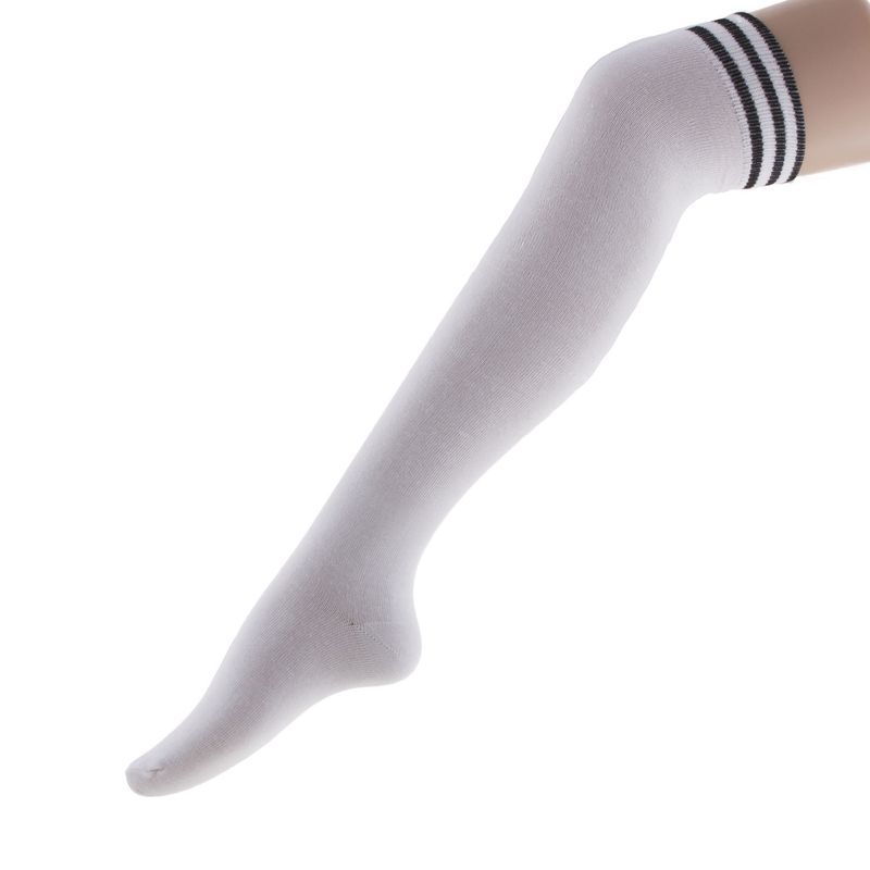 Kousen Cheerleader Zwart Wit