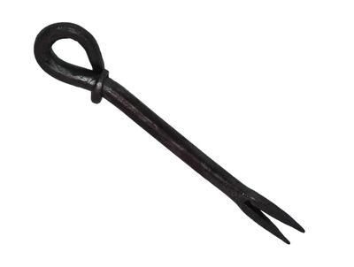 Hand Forged Iron Cheese Fork