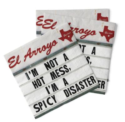 Cocktail Napkins (Pack of 20) - Spicy Disaster