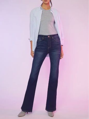 High Rise Flare Jeans
