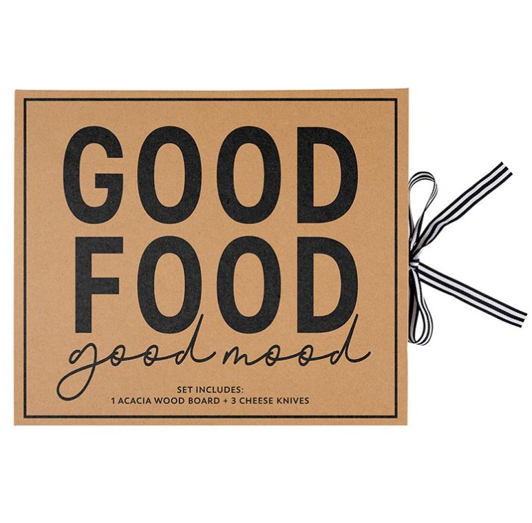 Cheese Board w/ Knives Box