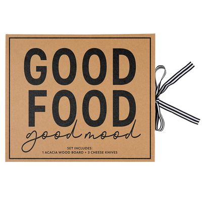 Cheese Board w/ Knives Box
