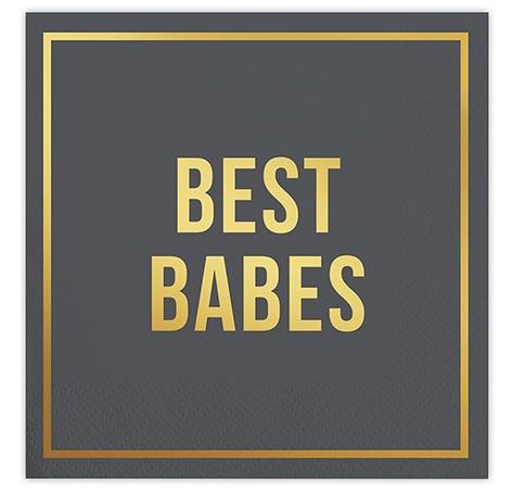 Best Babes Cocktail Napkins