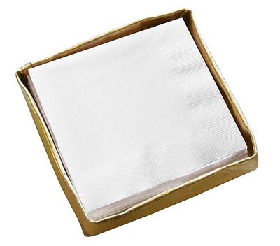 Gold Cocktail Napkin Holder