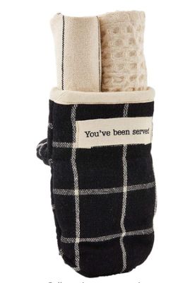 Served Pot holder Towel Set