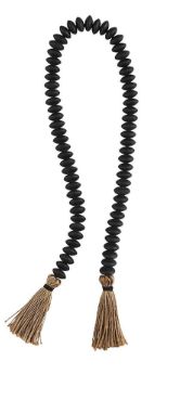 Black Tassel Decor Beads