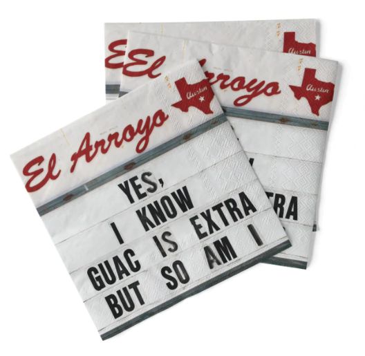 Cocktail Napkins (Pack of 20) - Guac Is Extra