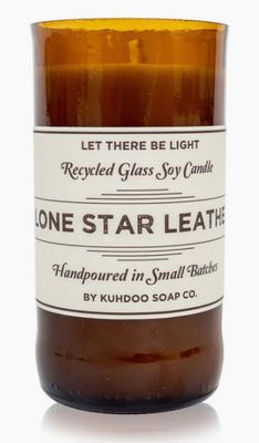 Lone Star Leather Candle 6.5oz