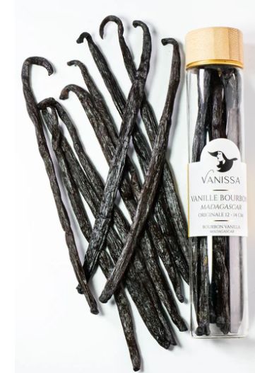 Organic Gourmet Bourbon Vanilla Beans (5 pods)