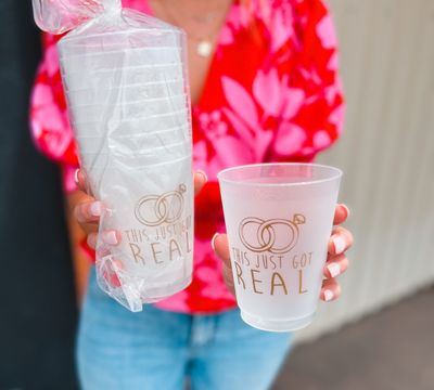 This Just Got Real Pack of 10 Frost Cups