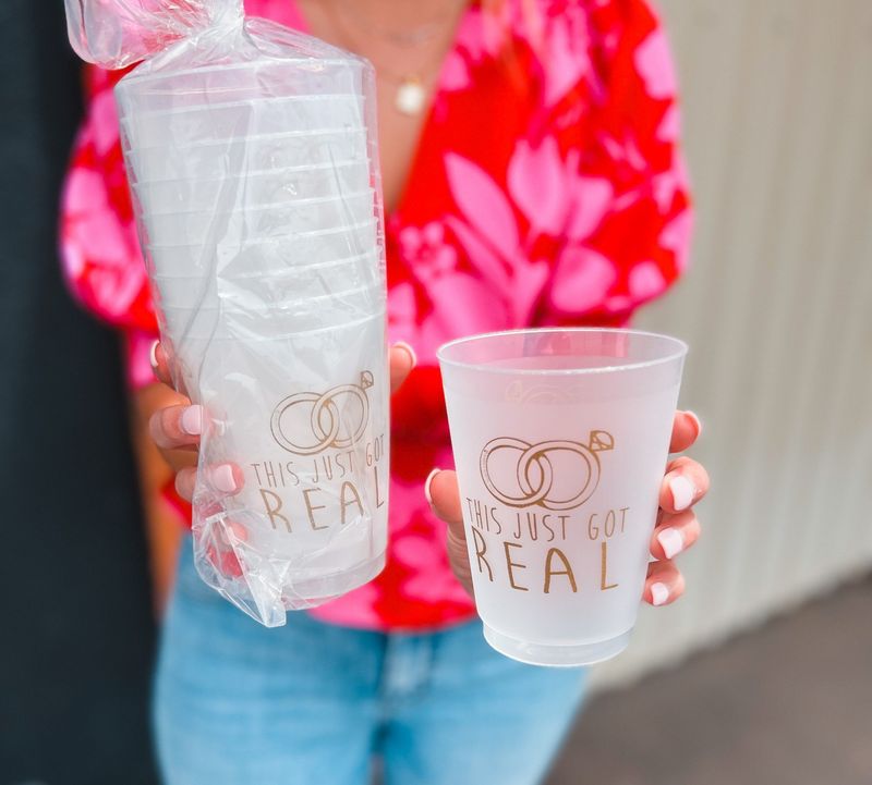 This Just Got Real Pack of 10 Frost Cups