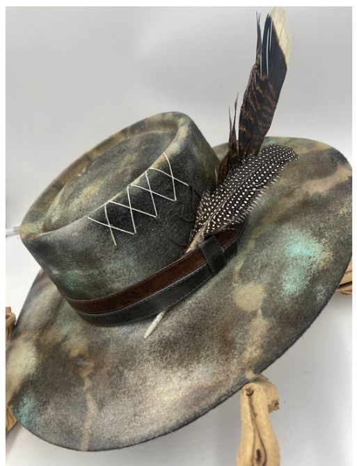 &quot;Sky&#39;s The Limit&quot; Distressed Hat