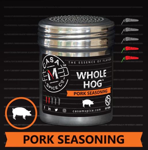Whole Hog Pork Seasoning-stainless steel Shaker