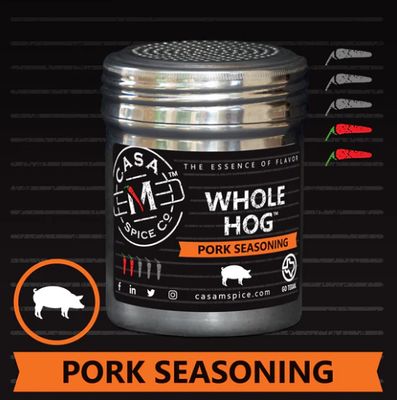 Whole Hog Pork Seasoning-stainless steel Shaker