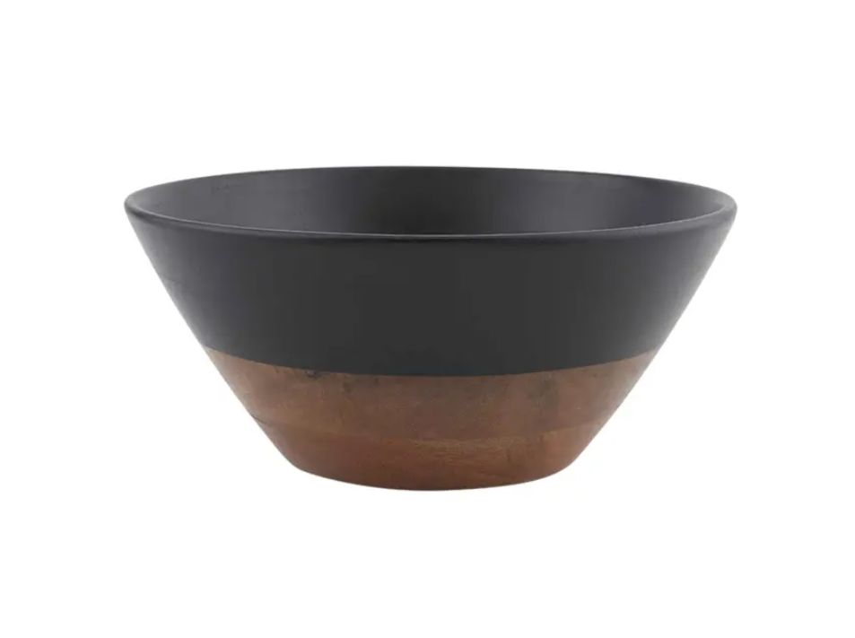 Black Two-Tone Medium Bowl