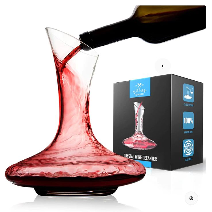 Premium Crystal Red Wine Decanter