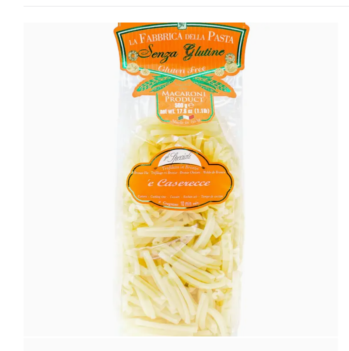 Gluten Free Casarecce by La Fabbrica della Pasta