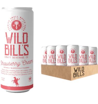 Wild Bill&#39;s Strawberry Cream Soda