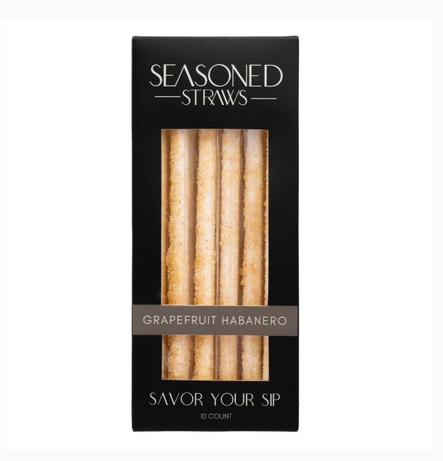Grapefruit Habanero Flavored Straw