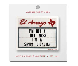 Spicy Disaster- Sticker