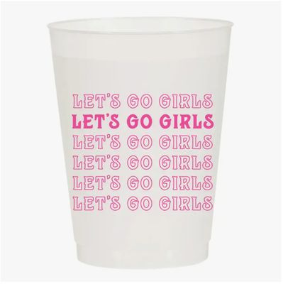 Let&#39;s Go Girls Repeating Rodeo Frosted Cups - Rodeo (6)