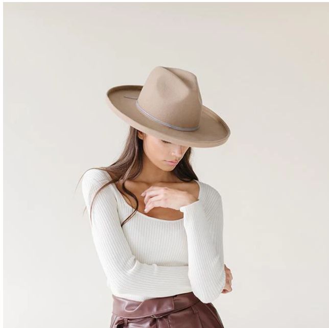 Maude Pencil Brim-tan