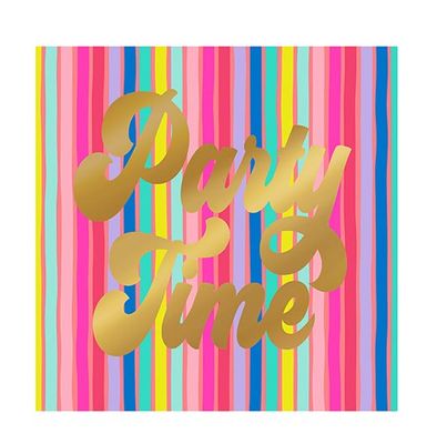 Party Time Napkins - 20 count