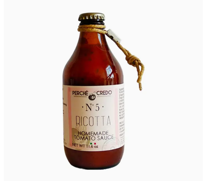 Homemade Ricotta Tomato Sauce by Perche Ci Credo