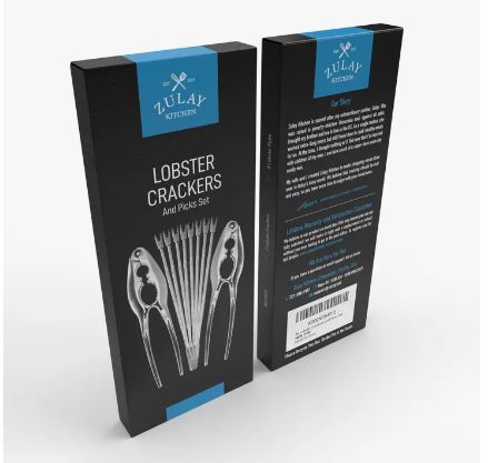 10 Piece Crab Crackers and Tools Set - Heavy duty
