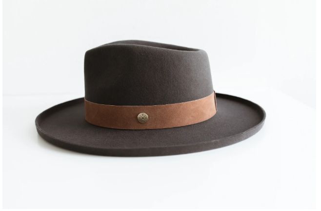 Echo Park Fedora Hat-dark earth