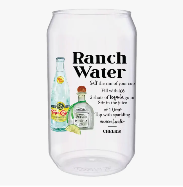 Ranch Water 12oz Can Tossware Set (4)