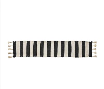 STRIPE BLACK PONCHAA RUNNER
