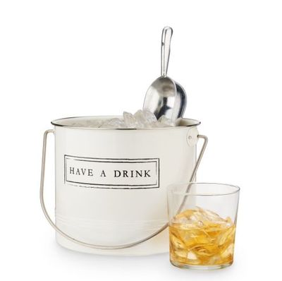 Have a Drink Ice Bucket &amp; Scoop by twine