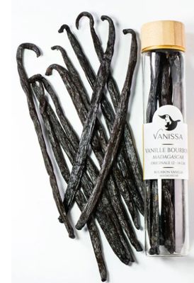 Organic Gourmet Bourbon Vanilla Beans (2 pods)