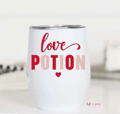 Love Potion Valentine&#39;s Wine Cup
