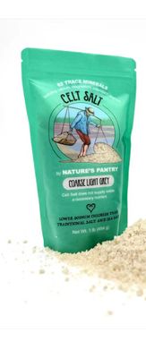 Celtic Sea Salt - 1lb Course Light Grey