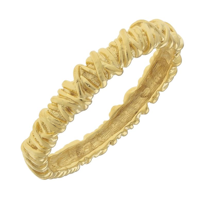 Gold Vintage Paris Bangle