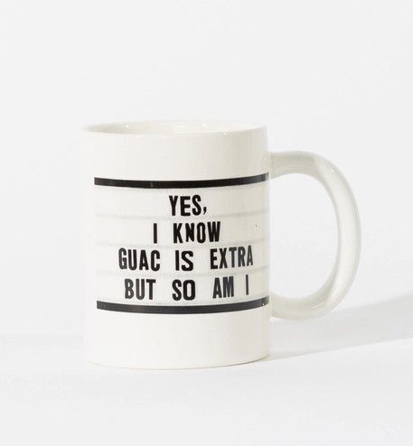 Coffee Mug 16oz- Guac is Extra