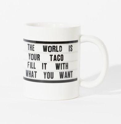 Coffee Mug 16oz- World is Your Taco