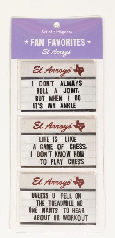 Magnet set- fan favorites