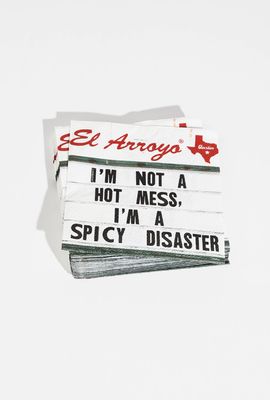 Cocktail Napkins (Pack of 20) - Spicy Disaster