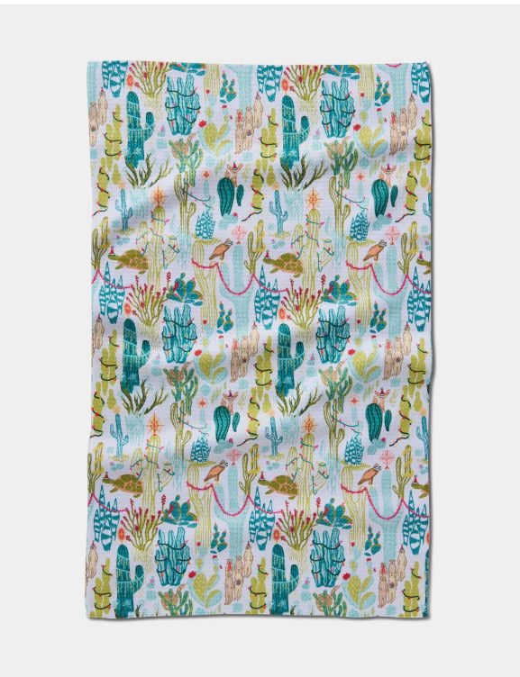 Desert On Holiday Tea Towel