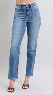 Vintage wash thermal straight