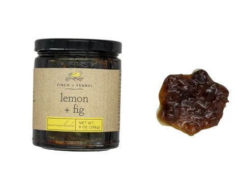 Lemon and fig marmalade