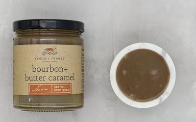 Bourbon + Butter Caramel Sauce- 10oz