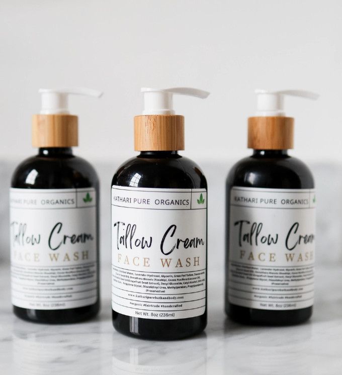 Tallow Cream Face Wash