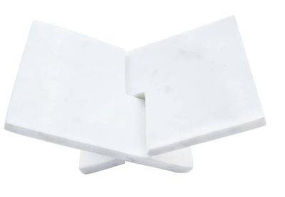 Interlocking Marble Book Holder