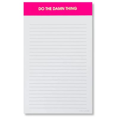Do the Damn Thing - Notepad