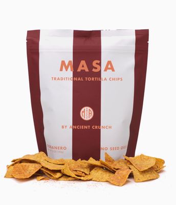 Masa traditional tortilla chips cobanero